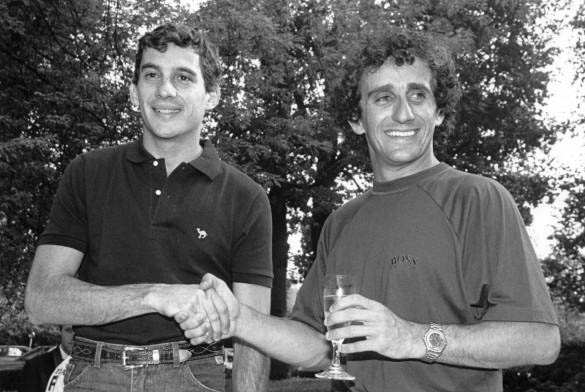 Alain Prost 1988 oorlog met Senna